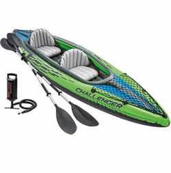 Intex Challenger 2-Person Inflatable Kayak Set