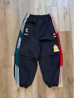Willy Chavarria CDM WOVEN TRACK PANT BLK - M