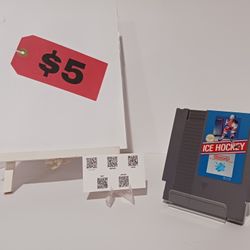 NES 1988 Ice Hockey Sports Series Nintendo Video Game 