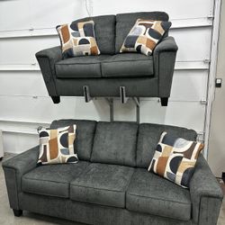 Sofa And Loveseat Set! 