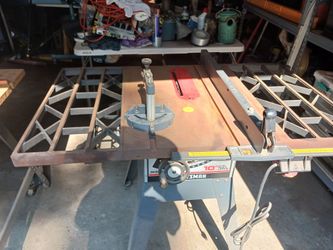 Table Saw and Radio Arm Saw