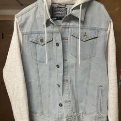 Hooded Jean Jacket 