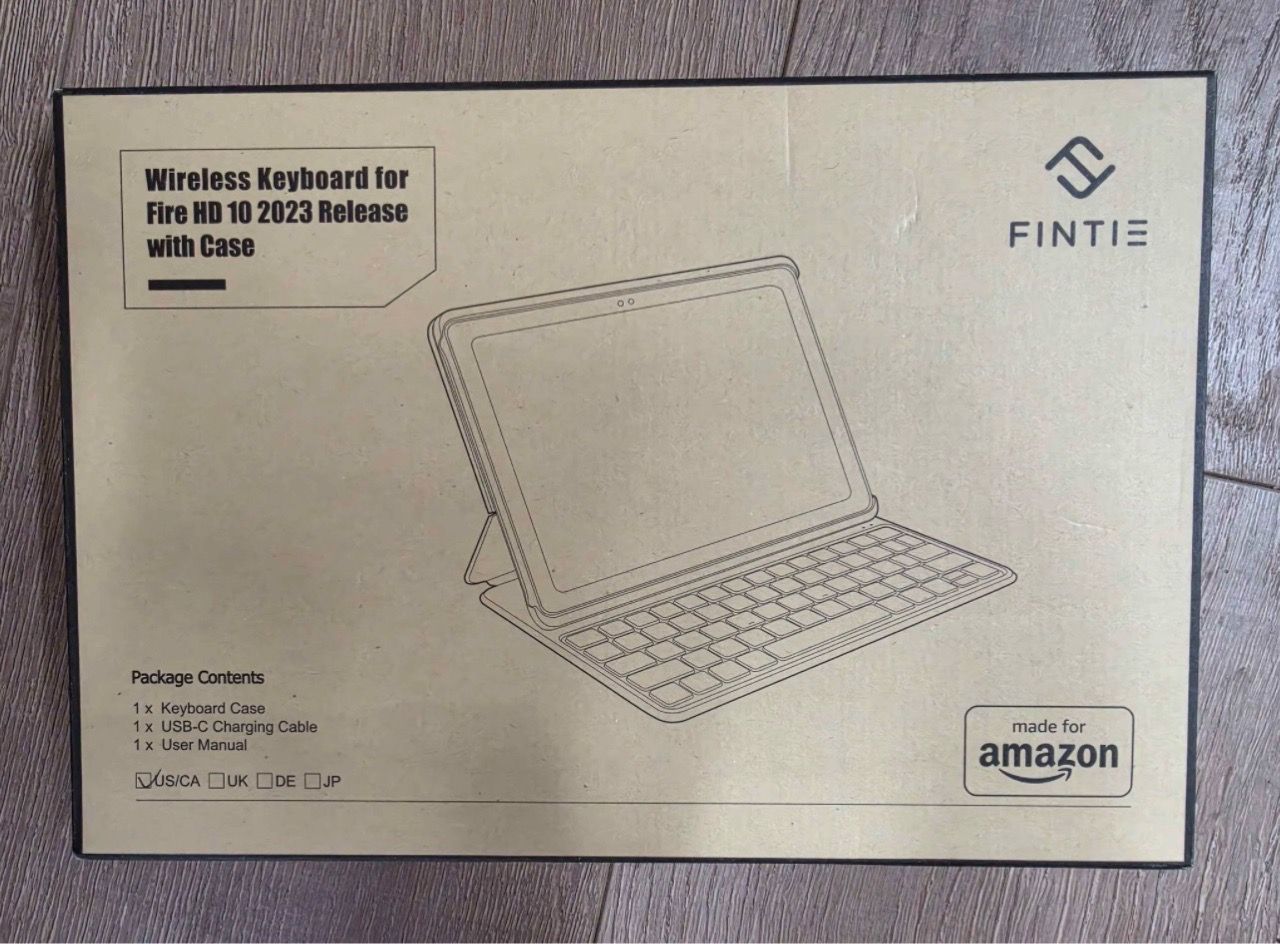 Fintie Wireless Keyboard Case for Fire HD 10 2023 for Sale in ...