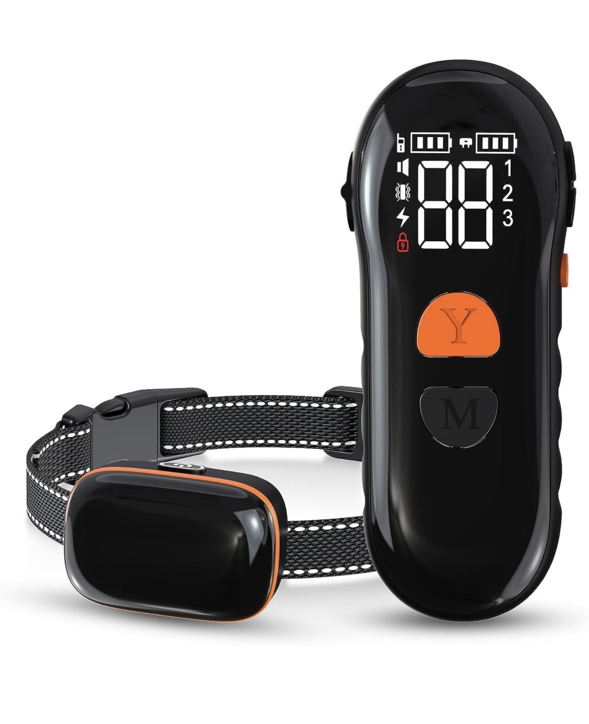 Dog Training Collar with Remote 2600Ft, Shock Collar for Large Medium Small Dogs 8-120lbs, Waterproof Training Collar for Dogs with 3 Modes Beep