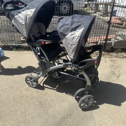Double Stroller Baby Trend Sit N’ Stand