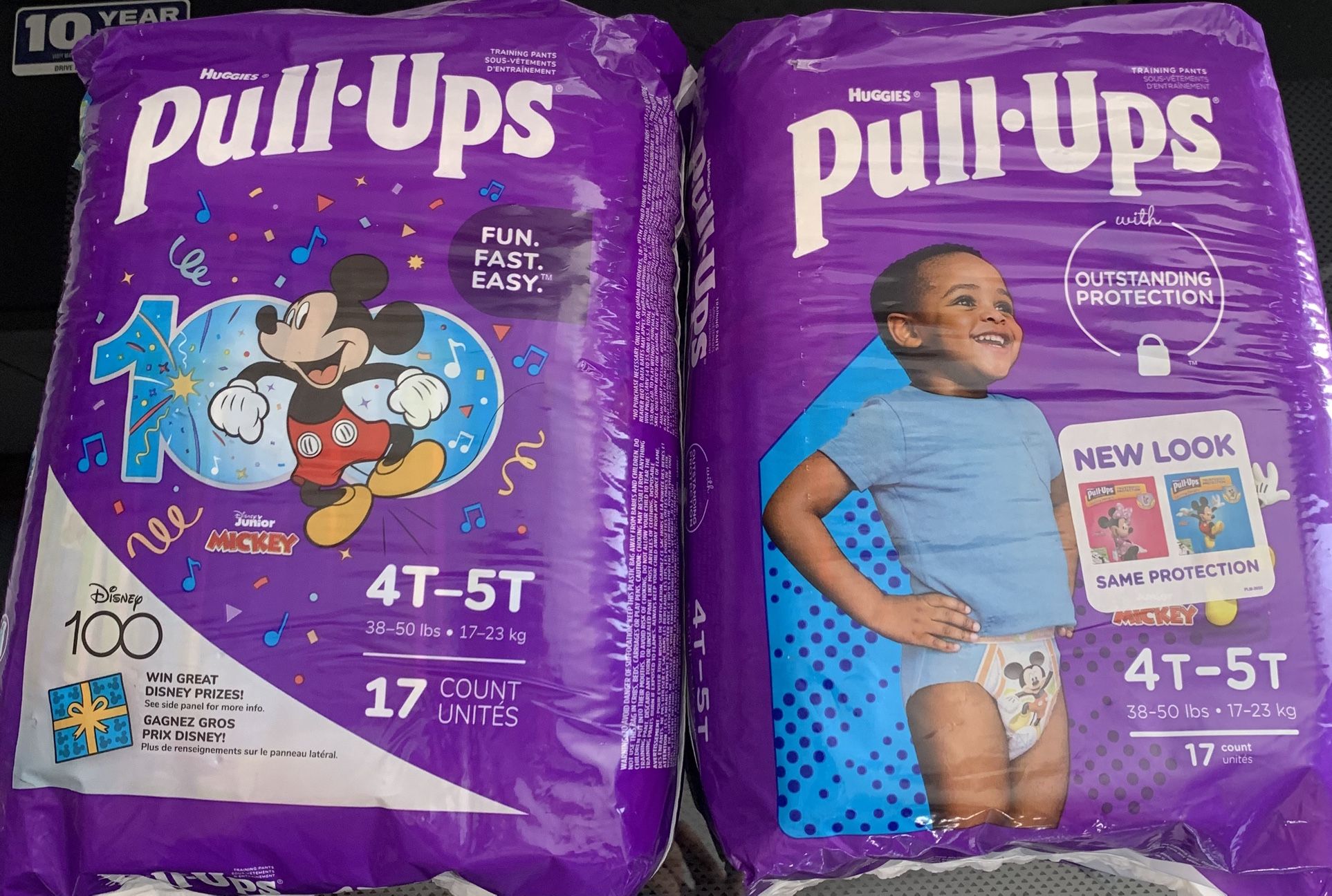 PULL-UPS 4T-5T    34ct.  $17