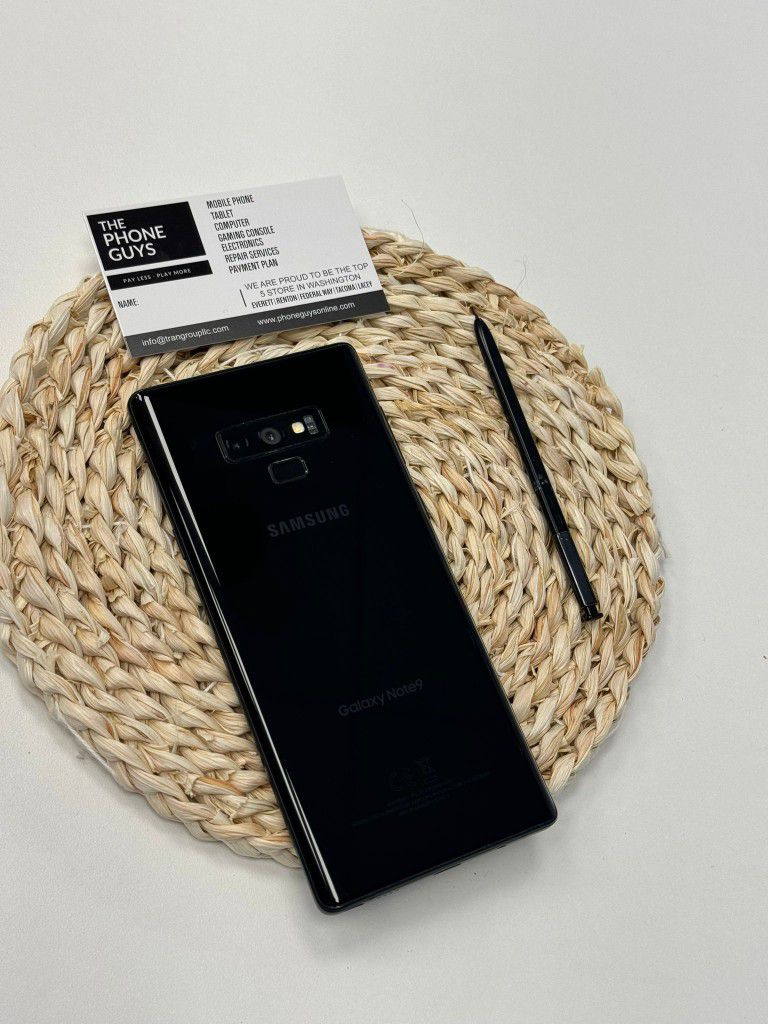 Unlocked Samsung Galaxy Note 9 128GB With Expandable Memory Card 