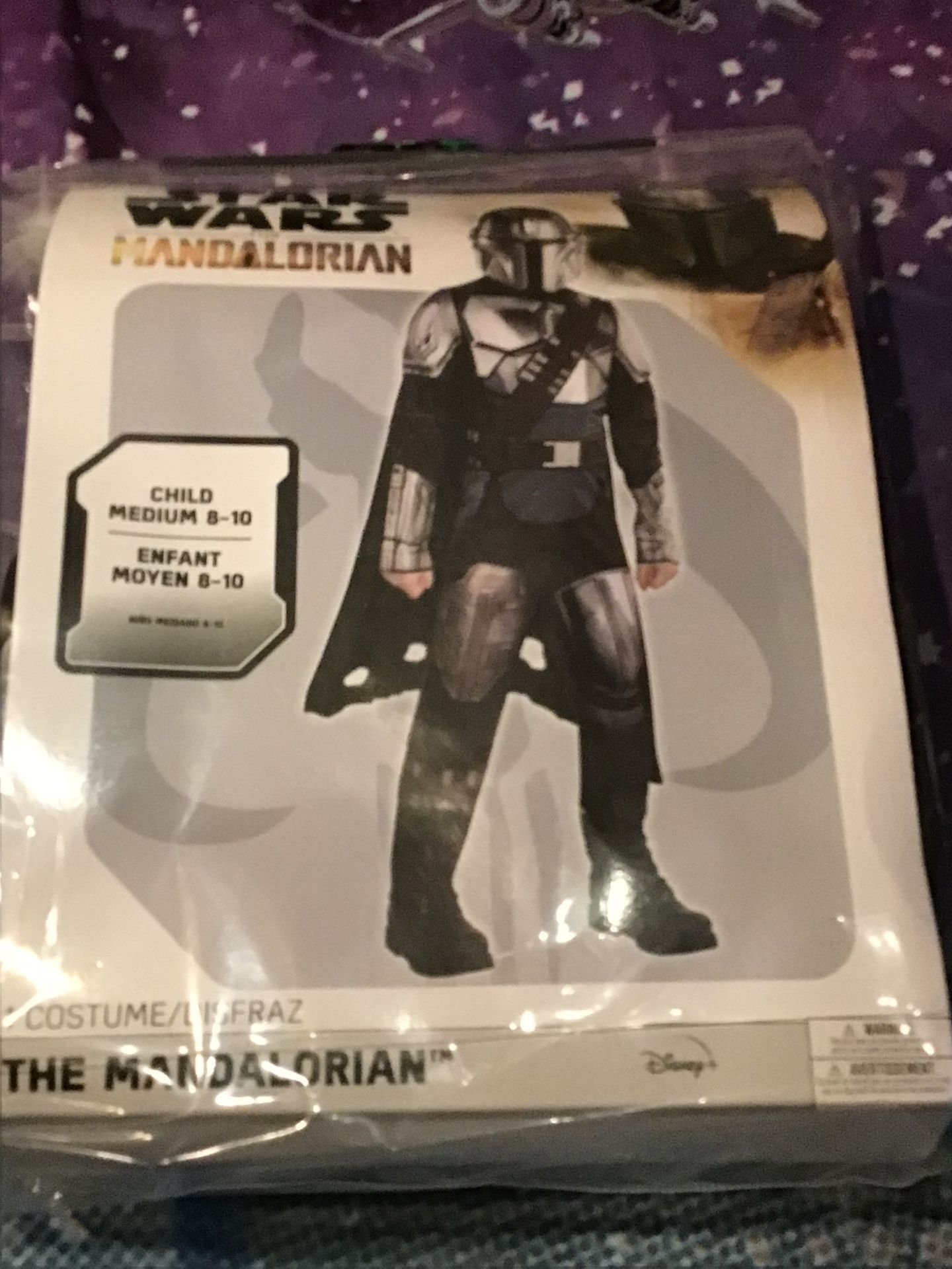 Star Wars The Mandalorian Child Costume Size Medium 8-10-NEW