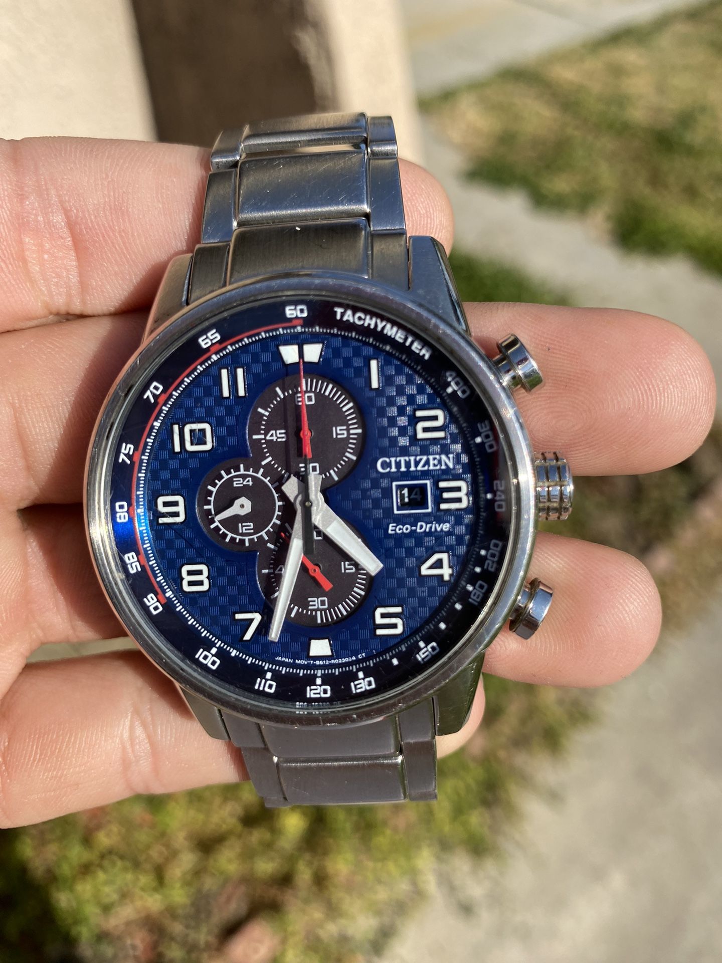 Citizen Watch Blue Face