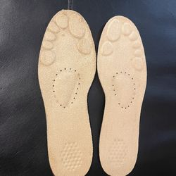 Suede Leather Stick-on Insoles/ Shoe Pads Size 8/8,5 Us 38/39 eu