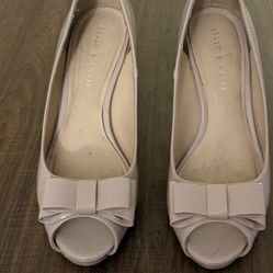 Kelly and Kate Blush Peep Toe Heels