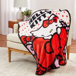 Hello Kitty Throw Blanket 