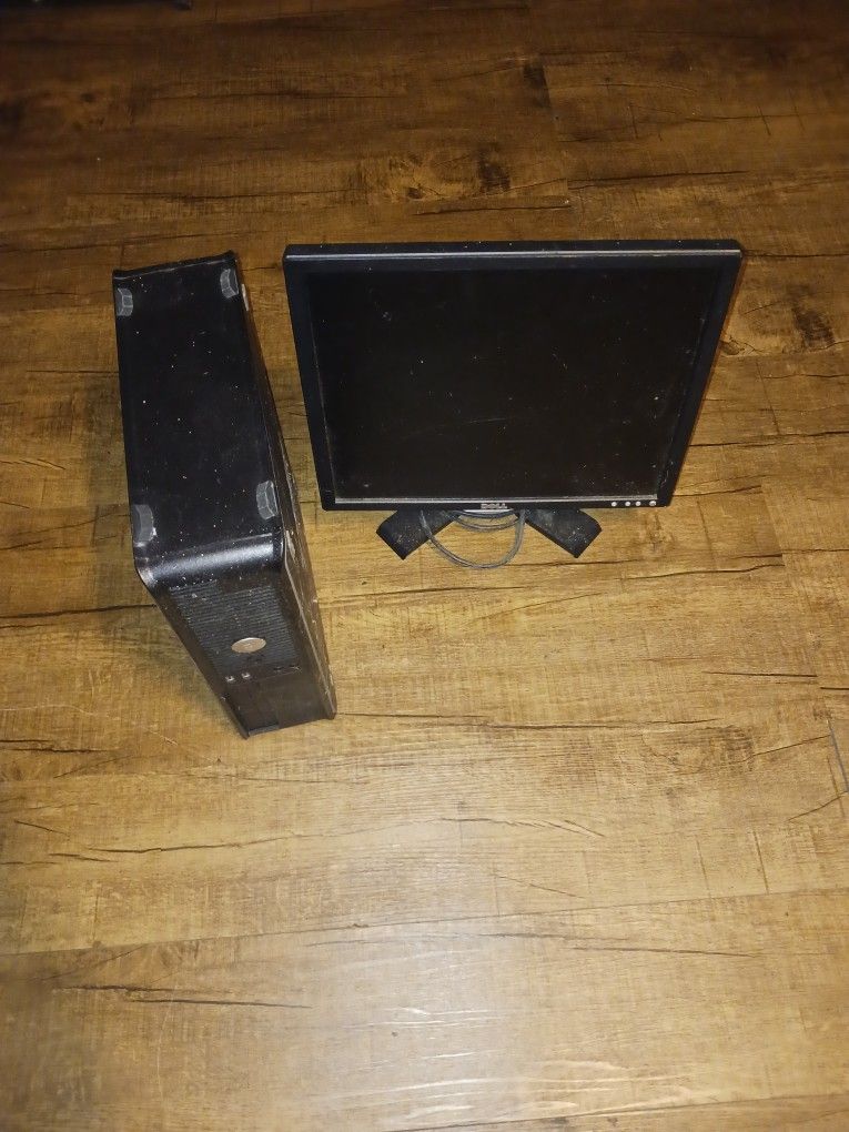 Old Dell Optiplex Computer