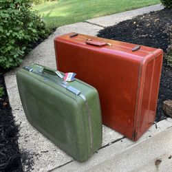 Vintage Suitcases- 2/$40 - or (See individual prices)