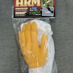 New In Packaging, fake arm