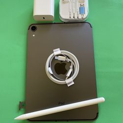 Apple Ipad Mini 6th Generation (2021/ 8.3” Liquid Retina ) 64GB WiFi + cellular (5G Unlocked) with pen, case & Accessories (256GB $569) 