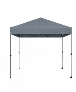 Everbilt 8x8 Gray Pop-Up Canopy Tent