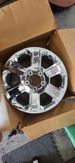 Tundra/Sequoia factory chrome rim