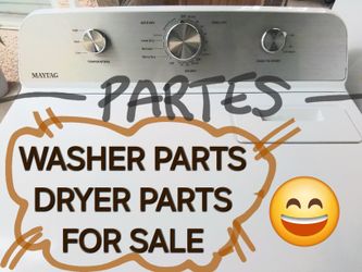 WASHER AND DRYER PARTS FOR SALE 