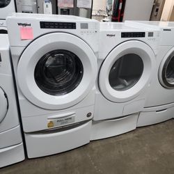 Whirlpool Front Load Washer And Dryer Set 