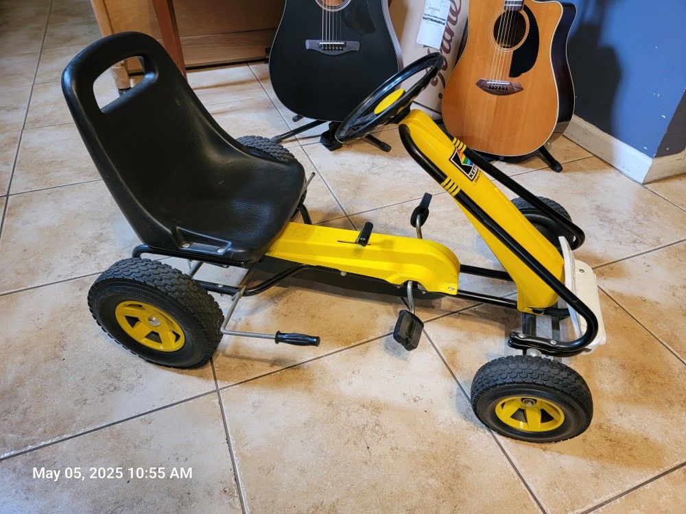 Kettler Kettcar Kids Pedal German Yellow Black