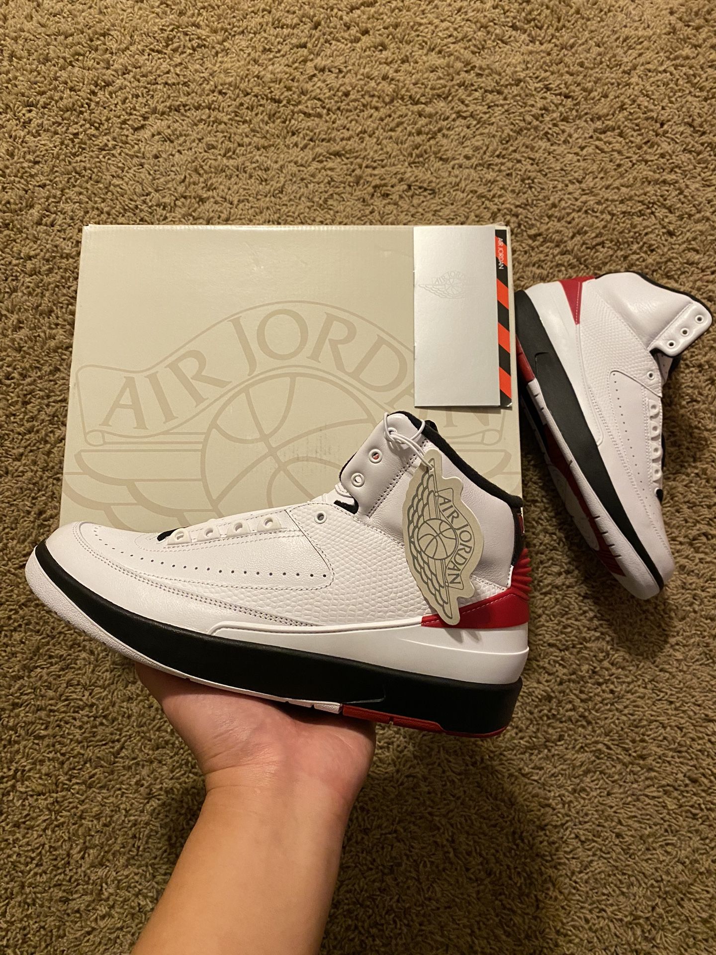 Air Jordan 2 “ Chicago” Men Sizes