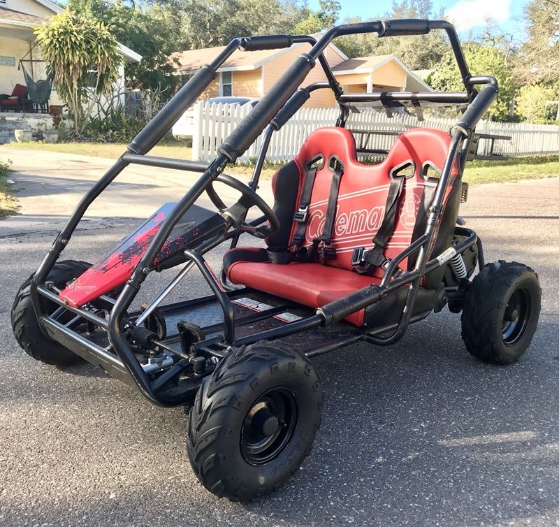 Coleman KT196cc 6.5HP Gas Powered Go-Kart ATV (barely used)