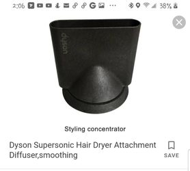 Dyson Supersonic Hairdryer attachment & nonslip mat