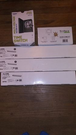 Light Bars, Multi-Voltage Time Switch, DoorChime Kit Bundle