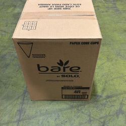 Solo 4oz. Cone Cups. 