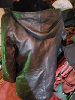 Wilson Leather With Hood Size M
