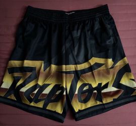 Mitchell and ness raptor shorts size XL