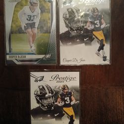 Cooper Dejean Rc Football Cards 