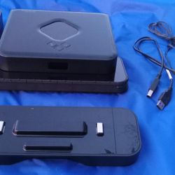 iRobot Braava 380t floor mopping robot and its companion NorthStar Navigation Cube. 