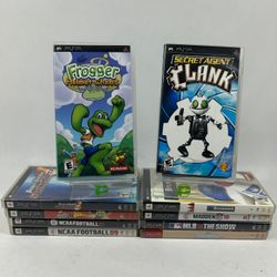 Lot of 10 Sony PlayStation Portable PSP Games