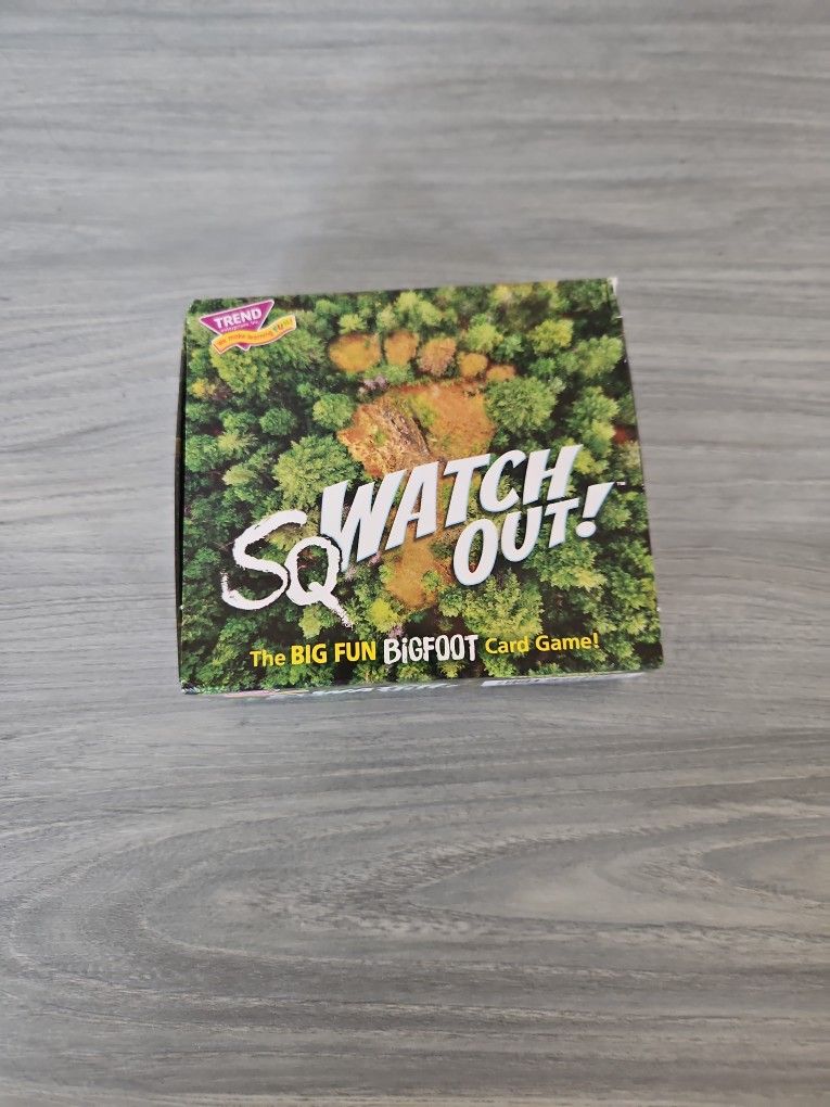 Sqwatch Out! Card Game