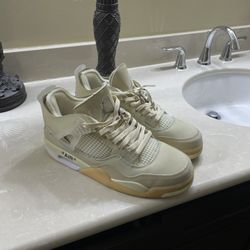 Jordan 4s Off White Size 12