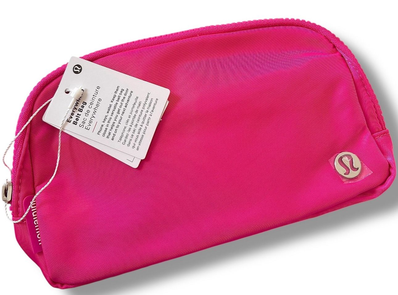 NWT Lululemon Everywhere Belt Bag “Sonic Pink”