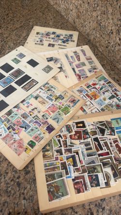 Large Worldwide Stamp Collection for Sale