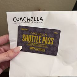 Coachella Weekend 1 Shuttle Pass 2026
