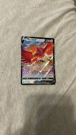 2022 POKEMON SWORD & SHIELD SILVER TEMPEST 140 HO-OH V