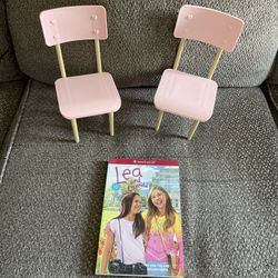 Our Generation Doll Chairs. Book Included