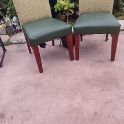 Two Green Chair