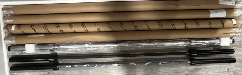 Brand New 7 Ft Olympic Barbells – BOSS, LIONSCOOL, Camo & More