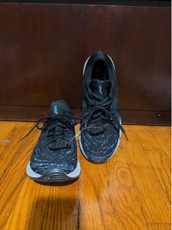 Size 9 ASICS Gel-Nimbus 24 MK sneakers shoes Black/Mako Blue color