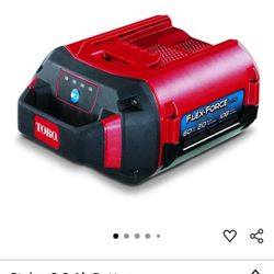 TORO  FLEX FORCE 60v  2.0AH BATTERY 