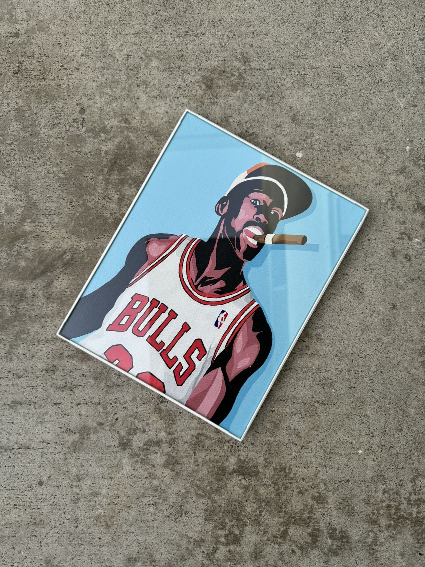 Michael Jordan Chicago Bulls Painting