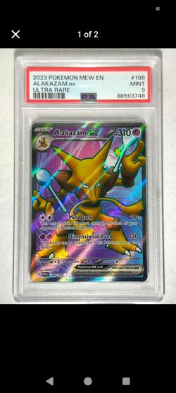 Alakazam Pokemon Scarlet & Violet 151 PSA 9