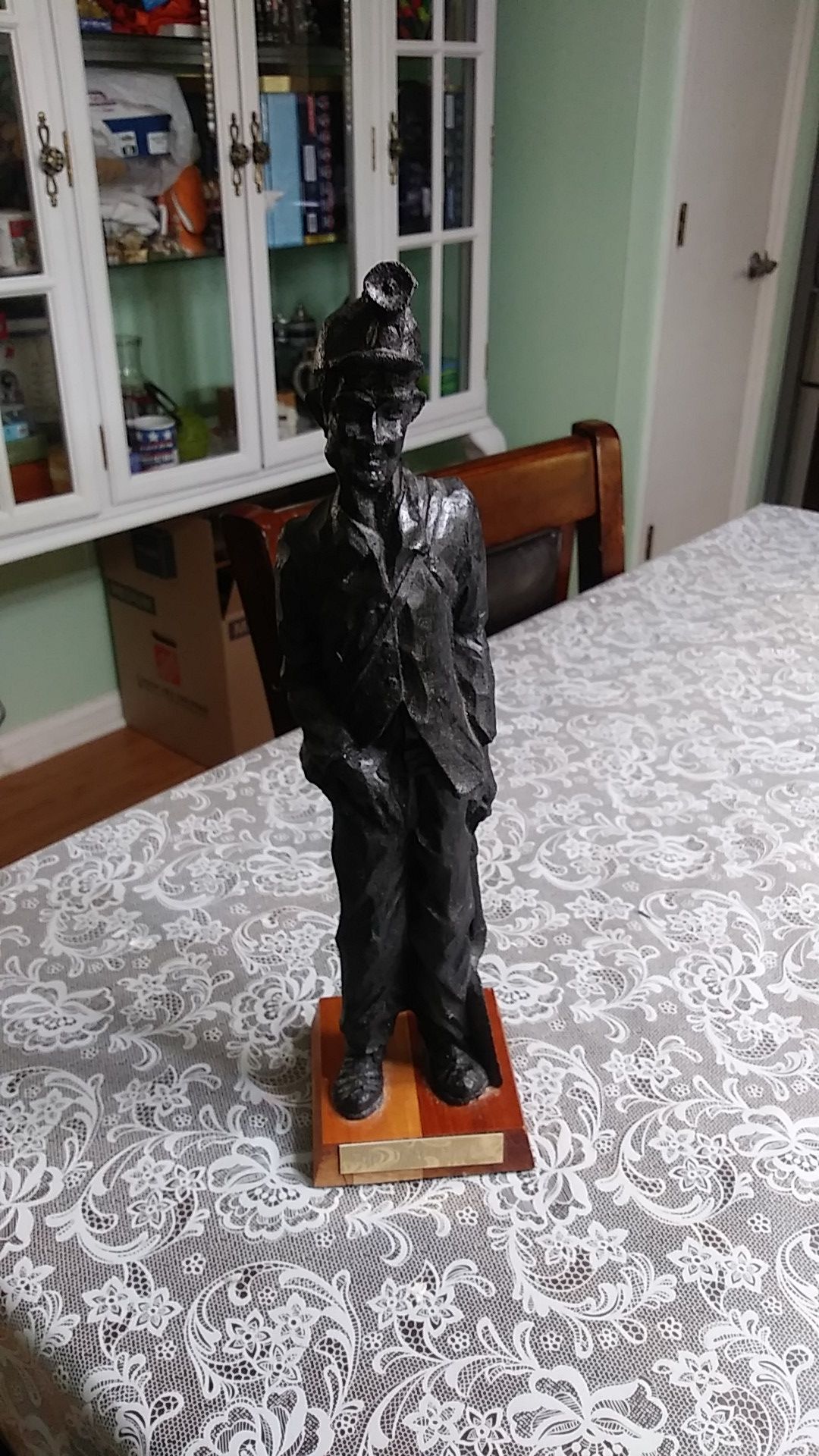 Midwest Crafts The Coal Miner Statue