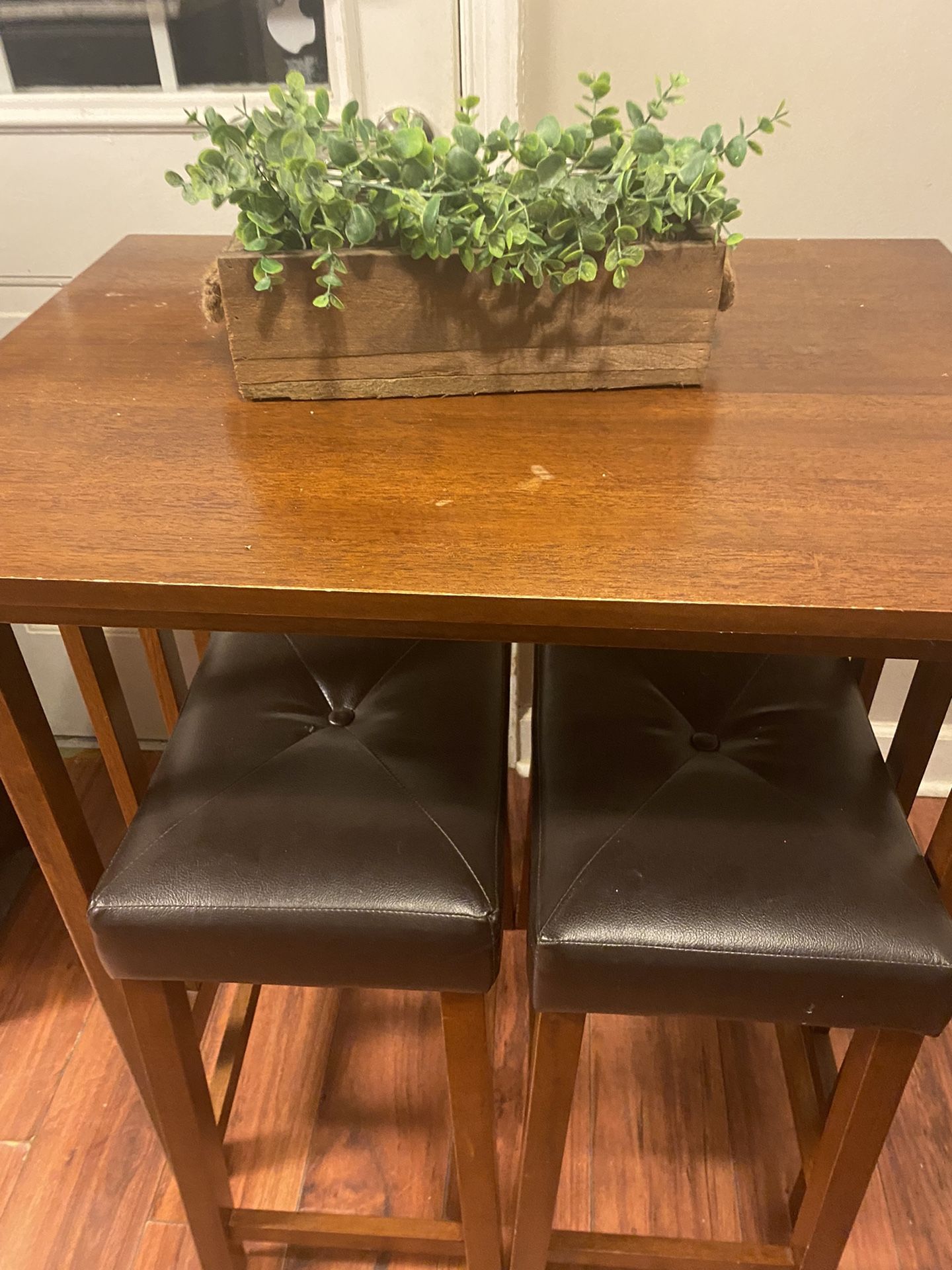 Breakfast Table And 2 Stools